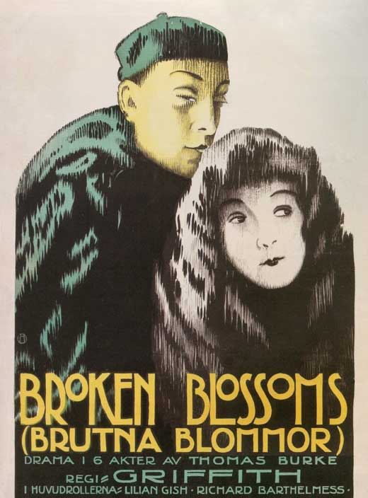 Broken Blossoms veya Sarı Adam ve Kız; Filmin orijinal adı: Broken Blossoms or The Yellow Man and the Girl