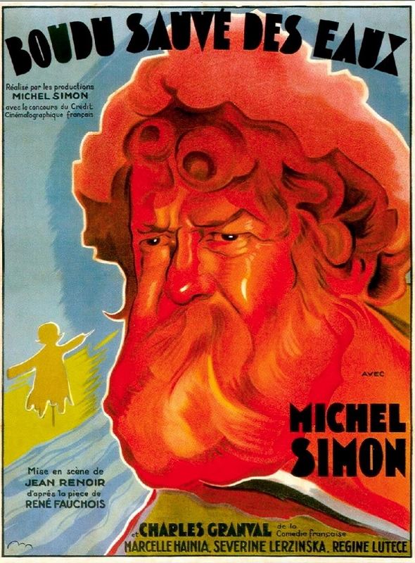 Boudu Saved from Drowning; Filmin orijinal adı: Boudu sauvé des eaux