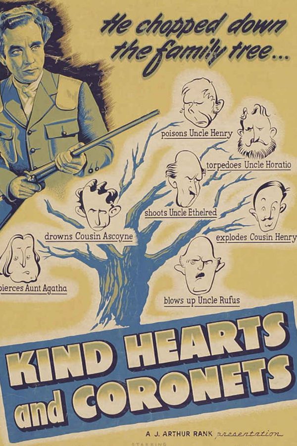 Yumuşak Kalpler; Filmin orijinal adı: Kind Hearts and Coronets