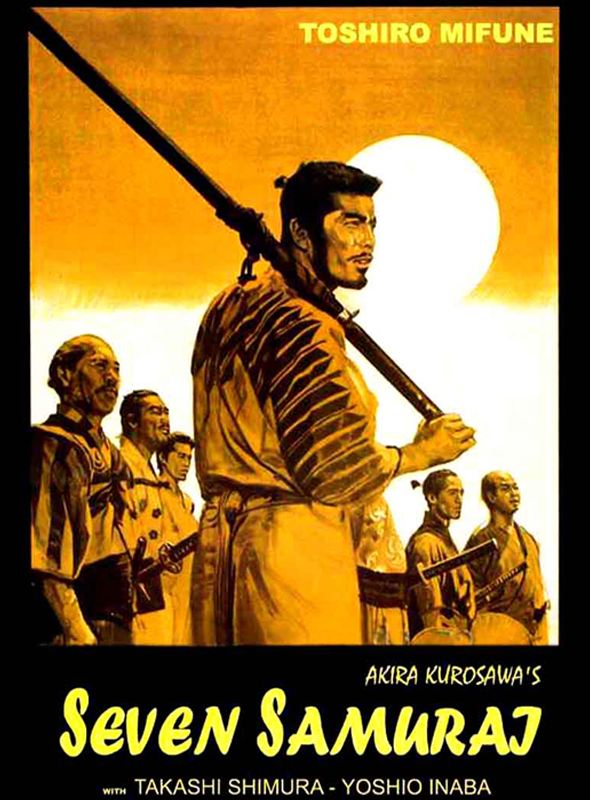 Yedi Samuray; Filmin orijinal adı: Shichinin no samurai