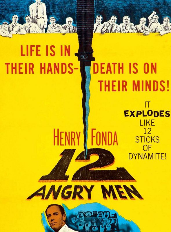12 Öfkeli Adam; Filmin orijinal adı: Twelve Angry Men