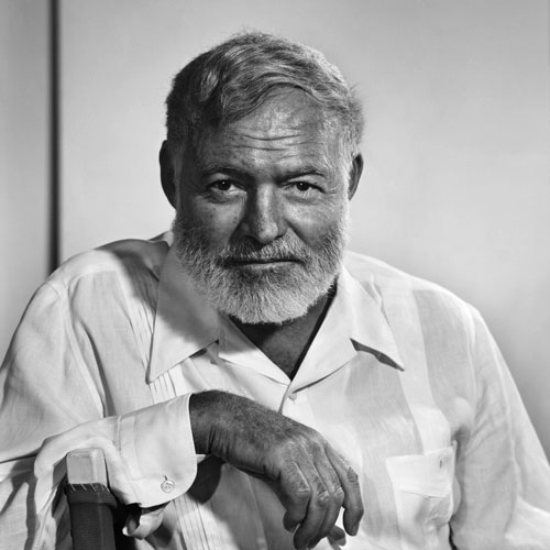Ernest Hemingway; Ernest Miller Hemingway olarak da bilinen Amerikalı yazar, hikaye yazarı