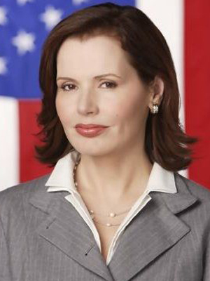 Geena Davis; Wareham, Plymouth, Massachusetts, ABD doğumlu Virginia Elizabeth Davis olarak da bilinen Amerikalı manken, sporcu oyuncu, idari yapımcı, yapımcı