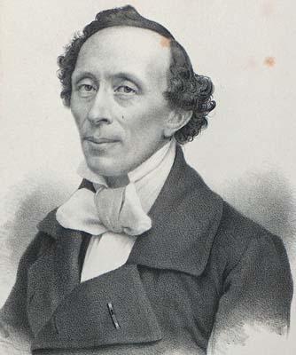 Hans Christian Andersen; Odense,Danimarka doğumlu Danimarkalı  yazar, senarist, hikaye yazarı