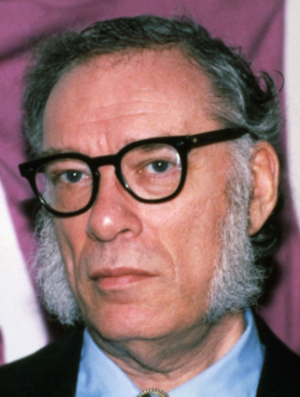 Isaac Asimov; Petrovichi, Rusya doğumlu Amerikalı yazar, senarist