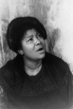 Mahalia Jackson; New Orleans, Louisiana, ABD doğumlu Amerikalı şarkıcı oyuncu