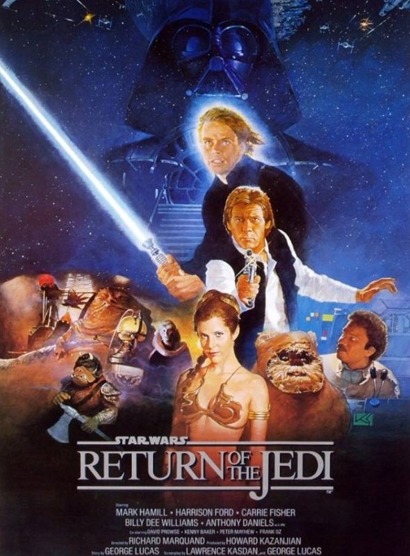 Yıldız Savaşları: Jedi'nin Dönüşü; Filmin orijinal adı: Star Wars: Episode VI - Return of the Jedi
