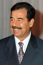 Saddam Hussein; El Avja, Irak doğumlu Saddam Hüseyin olarak da bilinen Iraklısiyasetçi, asker