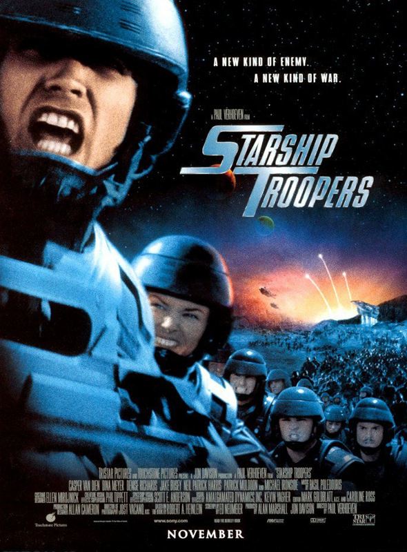 Yıldız Gemisi Askerleri; Filmin orijinal adı: Starship Troopers