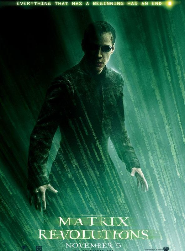 Matrix Revolutions; Filmin orijinal adı: The Matrix Revolutions