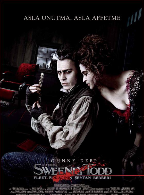Sweeney Todd: Fleet Sokağının Şeytan Berberi; Filmin orijinal adı: Sweeney Todd - The Demon Barber of Fleet Street