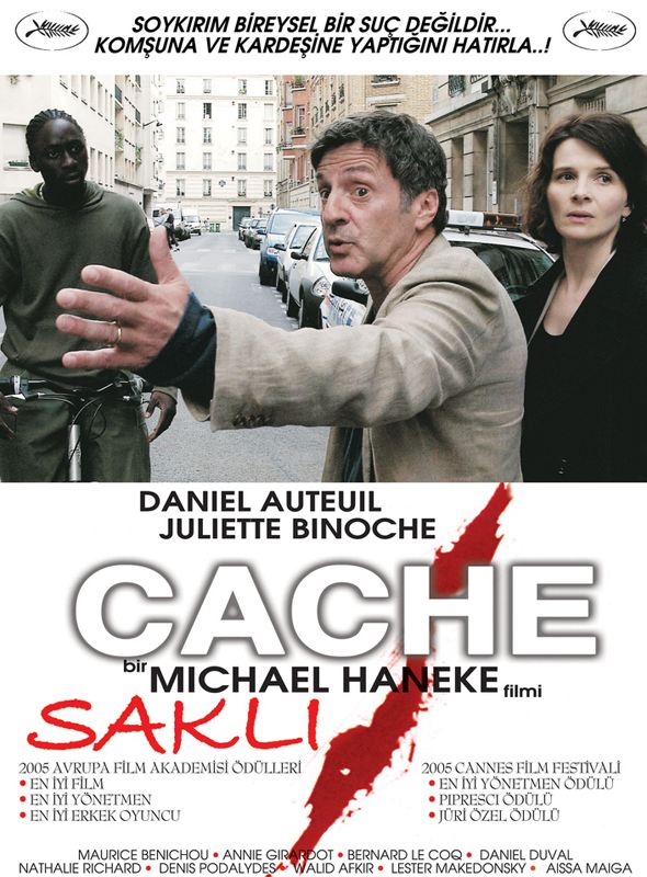 Saklı; Filmin orijinal adı: Caché