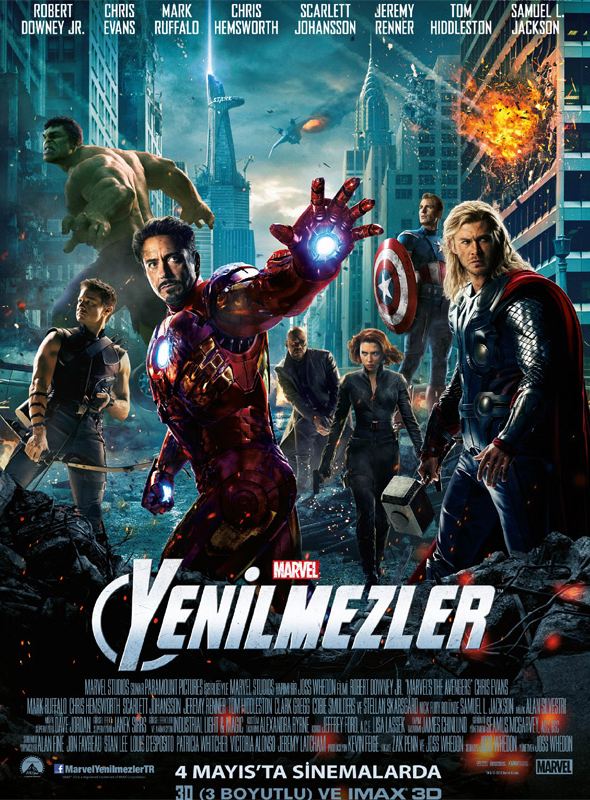 Yenilmezler; Filmin orijinal adı: The Avengers