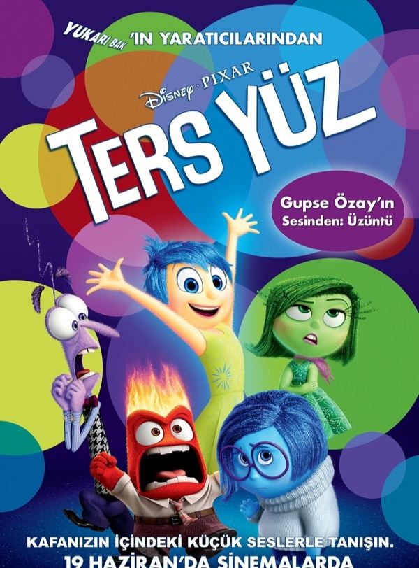 Ters Yüz; Filmin orijinal adı: Inside Out