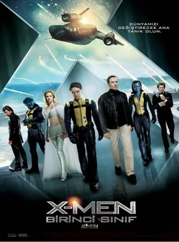 X-Men: Birinci Sınıf; Filmin orijinal adı: X-Men: First Class