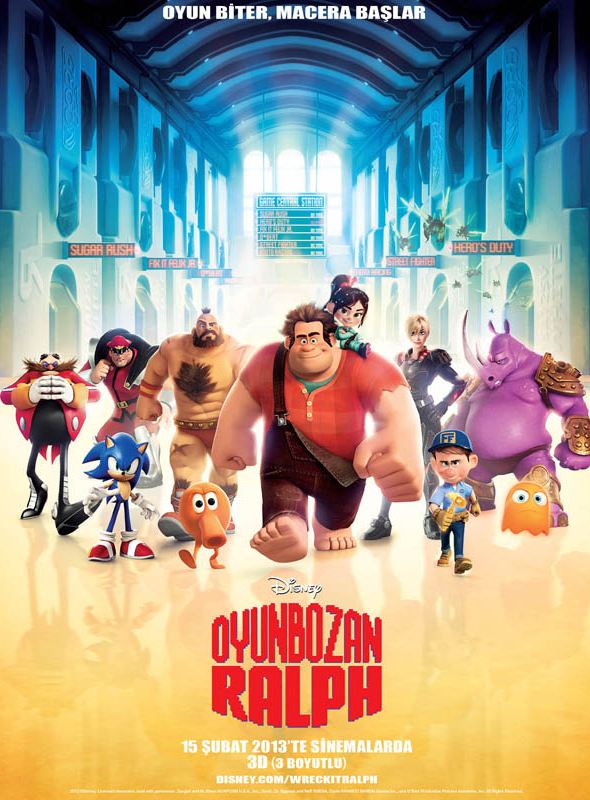 Oyunbozan Ralph; Filmin orijinal adı: Wreck-It Ralph