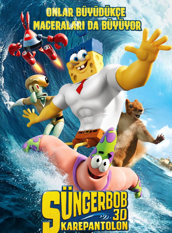SüngerBob Kare Pantolon; Filmin orijinal adı: The Spongebob Movie: Sponge Out Of Water