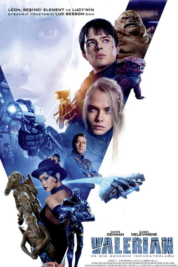 Valerian ve Bin Gezegen İmparatorluğu; Filmin orijinal adı: Valerian and the City of a Thousand Planets