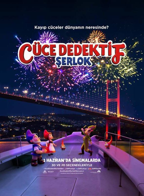 Cüce Dedektif Şerlok; Filmin orijinal adı: Sherlock Gnomes