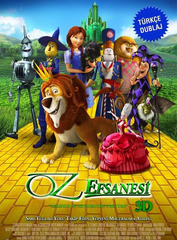 Oz Efsanesi: Dorothy'nin Dönüşü; Filmin orijinal adı: Legends of Oz: Dorothy's Return