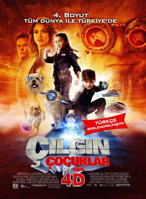 Çılgın Çocuklar - 4D; Filmin orijinal adı: Spy Kids 4: All the Time in the World