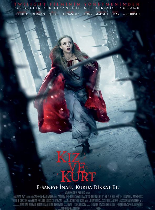 Kız ve Kurt; Filmin orijinal adı: Red Riding Hood