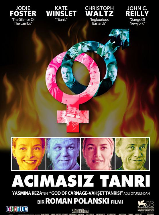 Acımasız Tanrı; Filmin orijinal adı: Carnage