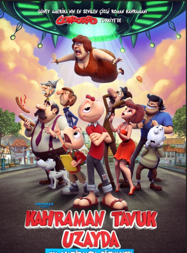 Kahraman Tavuk Uzayda; Filmin orijinal adı: Condorito - La Película