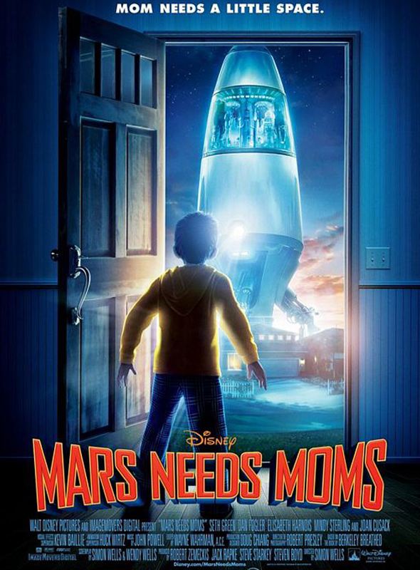 Marslılar, Annem ve Ben; Filmin orijinal adı: Mars Needs Moms