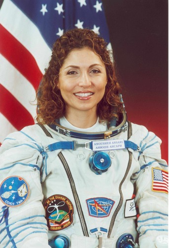 Anousheh Ansari; Meşhed, İran doğumlu İranlıastronot, uzay turisti