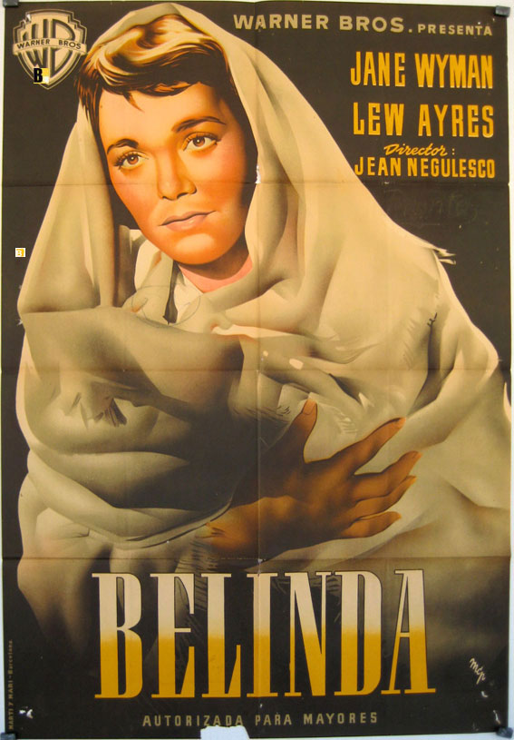 Johnny Belinda filmi, 1948 yapımı, film posteri