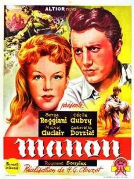 Manon filmi, 1949 yapımı, film posteri