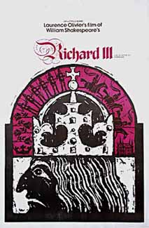 III. Richard filmi, 1955 yapımı, film posteri
