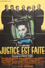 Justice est faite filmi, 1950 yapımı, film posteri