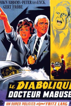 Dr. Mabuse'un Bin Gözü, 1960, Film posteri