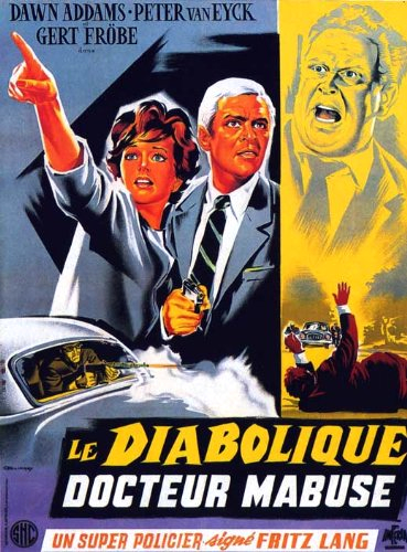 Dr. Mabuse'un Bin Gözü, 1960, Film posteri