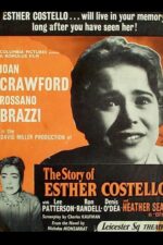 Esther Costello'nun Hikayesi, 1957, Film Posteri