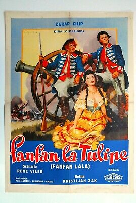 Fanfan la Tulipe, 1952, Film Posteri